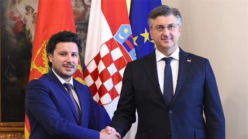 Plenković: Montenegro makes biggest headway in EU accession process